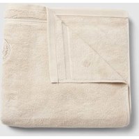 Gant Handtuch mit Label-Stitching in Beige, Größe One Size von Gant