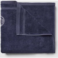 Gant Handtuch mit Label-Stitching in Marine, Größe One Size von Gant