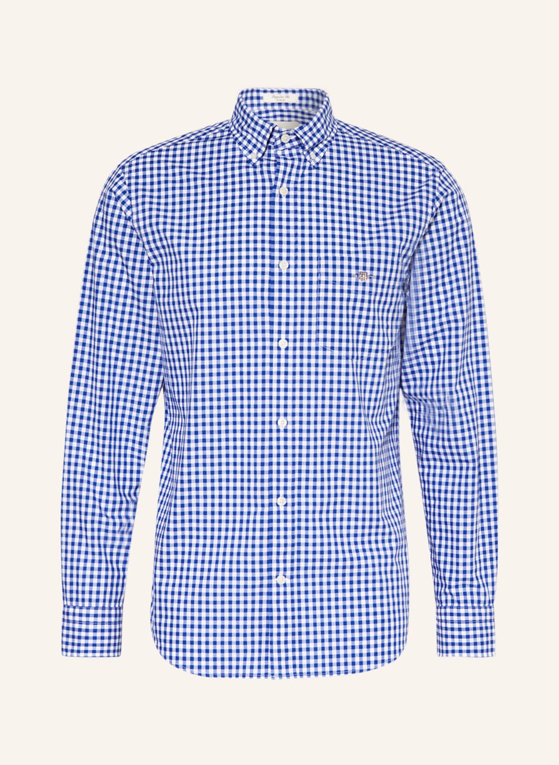 Gant Hemd Regular Fit blau von Gant