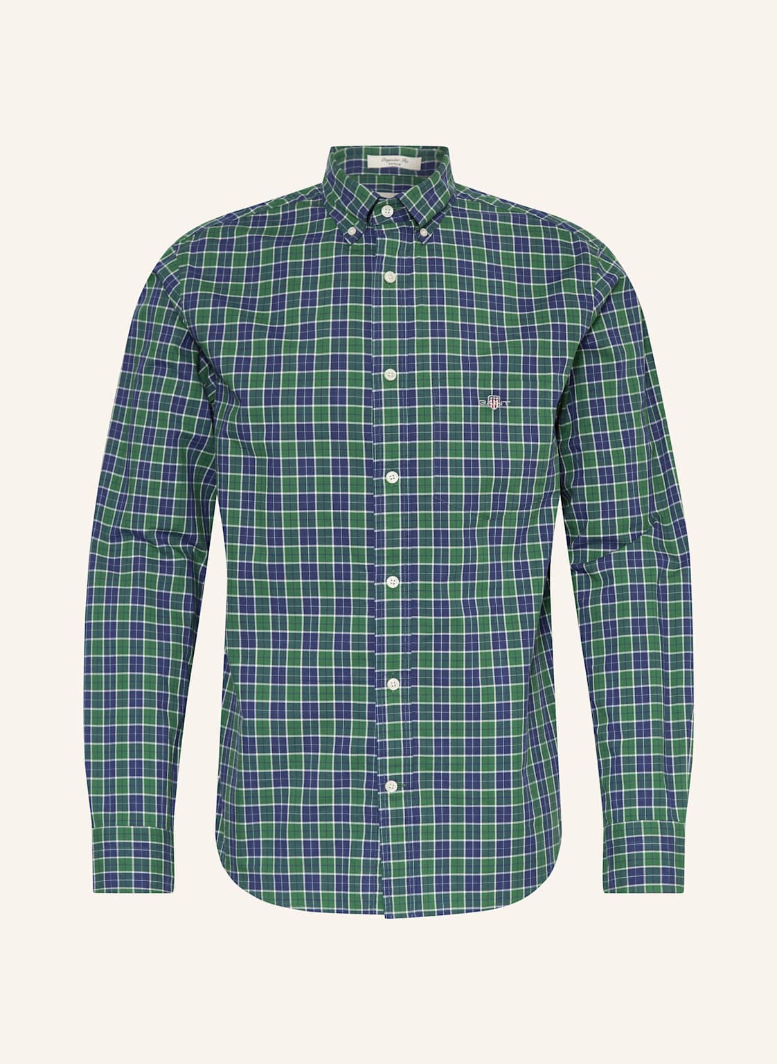 Gant Hemd Regular Fit gruen von Gant