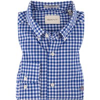 Gant Herren Hemd blau kariert Gant Herren Hemd blau kariert von Gant