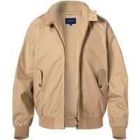 Gant Herren Blouson beige Baumwolle unifarben von Gant