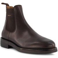 Gant Herren Chelsea Boots braun Glattleder von Gant