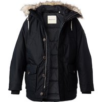 Gant Herren Daunenjacke schwarz Baumwolle unifarben von Gant