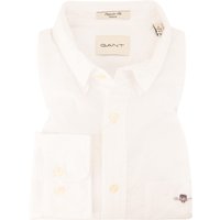 Gant Herren Hemd weiß Baumwolle von Gant