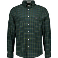 Gant Herren Hemd blau Baumwolle von Gant