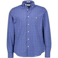 Gant Herren Hemd blau Baumwolle von Gant