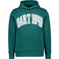 Gant Herren Hoodie grün unifarben von Gant