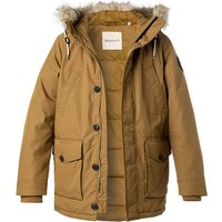 Gant Herren Daunenjacke gelb Baumwolle unifarben von Gant