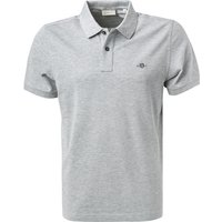 Gant Herren Polo-Shirt grau Baumwoll-Piqué von Gant