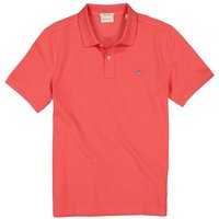 Gant Herren Polo-Shirt rot Baumwoll-Piqué von Gant