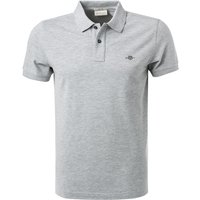 Gant Herren Polo-Shirt grau Baumwoll-Piqué von Gant