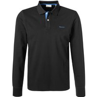 Gant Herren Polo-Shirt schwarz Baumwoll-Piqué Gant Herren Polo-Shirt schwarz Baumwoll-Piqué von Gant