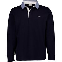 Gant Herren Polo Shirt blau Baumwolle Gant Herren Polo Shirt blau Baumwolle von Gant