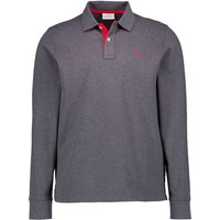 Gant Herren Polo-Shirt grau Baumwoll-Piqué von Gant