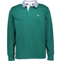 Gant Herren Polo-Shirt grün Baumwolle von Gant