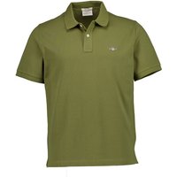 Gant Herren Polo-Shirt grün Baumwoll-Piqué von Gant