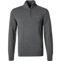 Gant Herren Troyer grau Baumwolle unifarben von Gant