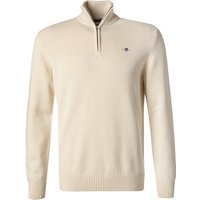 Gant Herren Troyer weiß Baumwolle unifarben von Gant