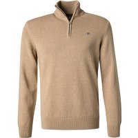 Gant Herren Troyer beige Baumwolle unifarben von Gant