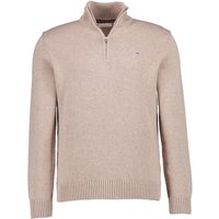Gant Herren Troyer beige Baumwolle unifarben von Gant