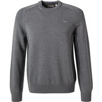Gant Herren Pullover grau unifarben von Gant