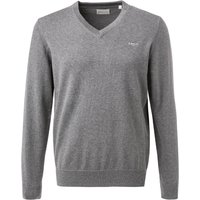 Gant Herren Pullover grau unifarben von Gant