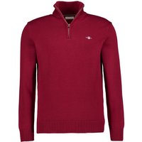 Gant Herren Troyer rot Baumwolle unifarben von Gant