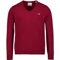 Gant Herren Pullover rot unifarben von Gant