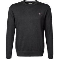 Gant Herren Pullover schwarz unifarben von Gant