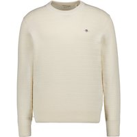 Gant Herren Pullover weiß unifarben von Gant