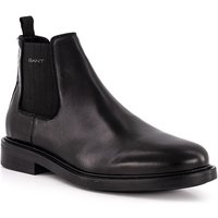 Gant Herren Chelsea Boots schwarz Glattleder Gant Herren Chelsea Boots schwarz Glattleder von Gant
