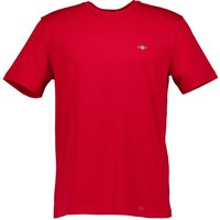 Gant Herren T-Shirt rot Baumwolle von Gant