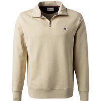 Gant Herren Troyer beige Baumwolle unifarben von Gant