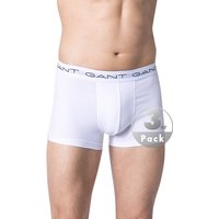 Gant Herren Unterwäsche Weiß Baumwolle unifarben von Gant