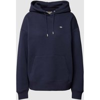 Gant Hoodie mit Kapuze Modell 'SHIELD' in Marine, Größe L von Gant