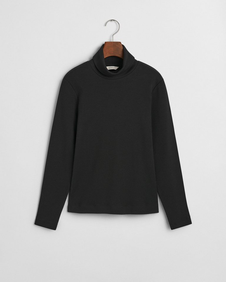 Gant Hosenträger Geripptes Rollkragenshirt - Slim Fit Gant Hosenträger Geripptes Rollkragenshirt - Slim Fit von Gant