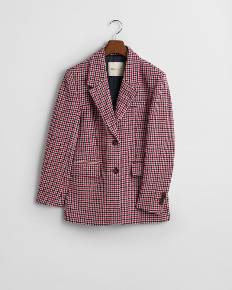Gant Hosenträger Regular-Fit Houndstooth-Blazer - Regular Fit von Gant