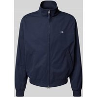 Gant Jacke mit Label-Stitching Modell 'LIGHTWEIGHT HAMPSHIRE' in Marine, Größe XXL Gant Jacke mit Label-Stitching Modell 'LIGHTWEIGHT HAMPSHIRE' in Marine, Größe XXL von Gant