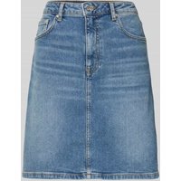 Gant Jeansrock mit Eingrifftaschen in Blau Melange, Größe 38 von Gant