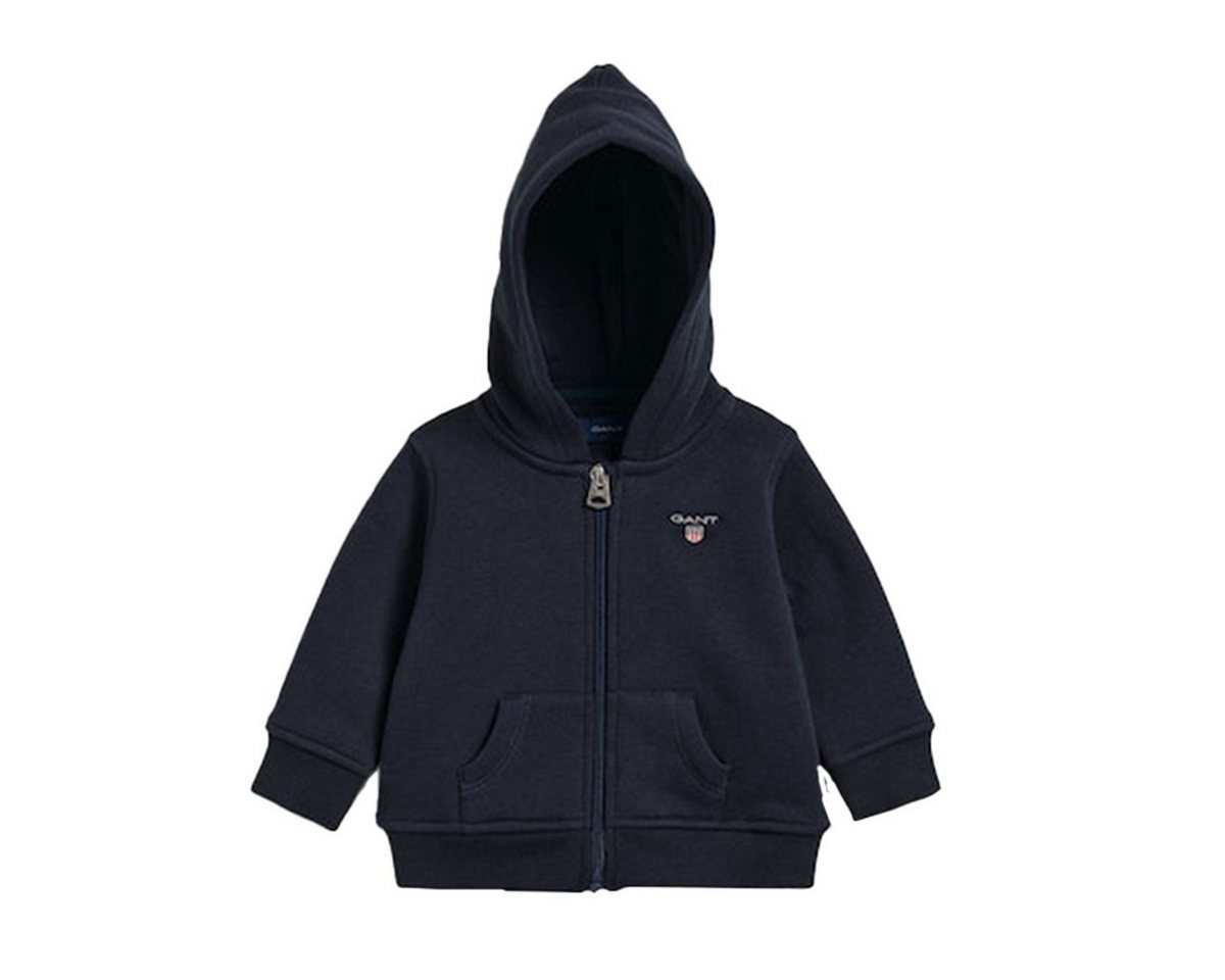 Gant Kapuzenpullover 506743 Kinder Unisex Kapuzenpullover Original Zip Hoodie von Gant