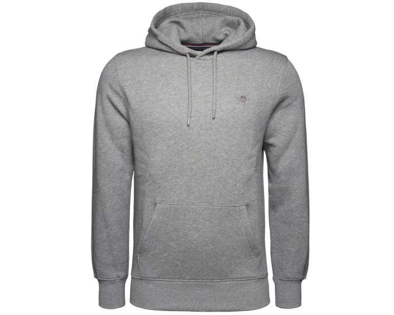 Gant Kapuzenpullover Reg Shield Herren Hoodie, Pullover, Sweatshirt, Hoody, Langarmshirt von Gant