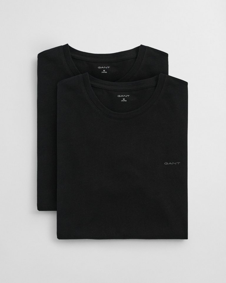 Gant Kurzarmshirt C-NECK T-SHIRT 2-PACK Mit Rundhalsausschnitt von Gant