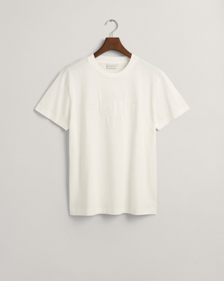Gant Kurzarmshirt D1. TONAL ARCHIVE SHIELD T-SHIRT von Gant