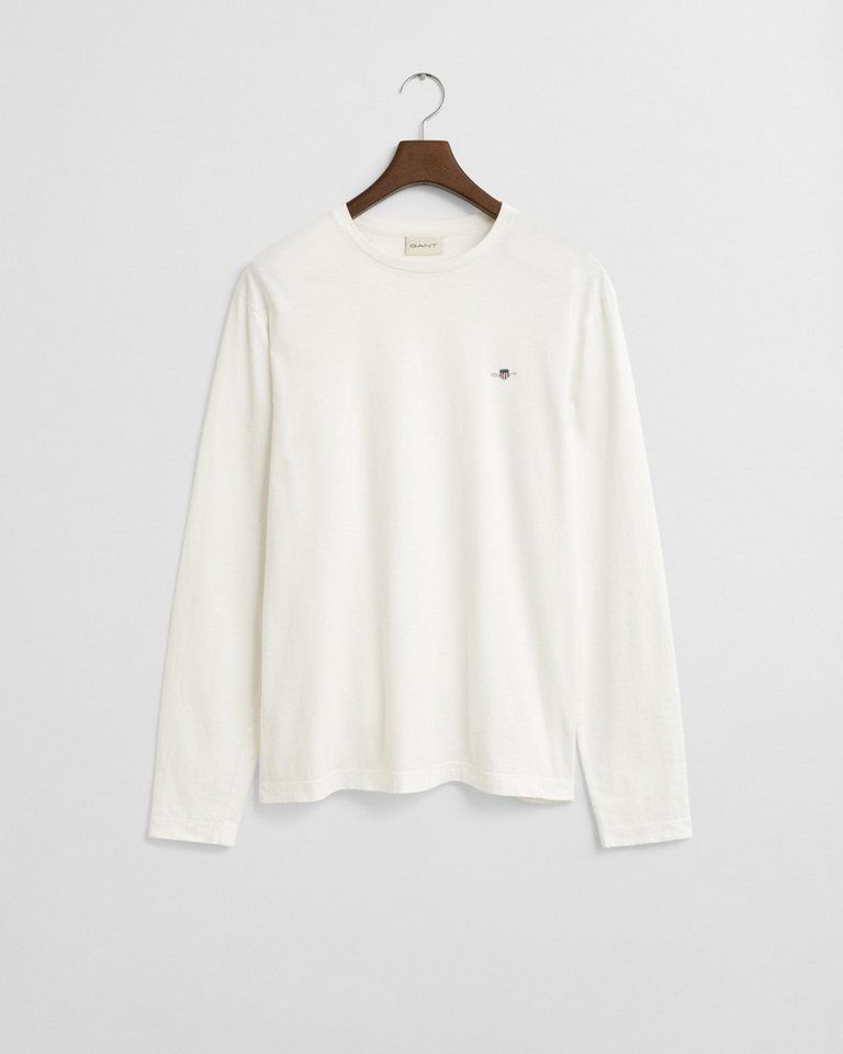 Gant Kurzarmshirt Langarmshirt Shield - Regular Fit von Gant