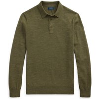 Polo Ralph Lauren Langarm-Poloshirt mit Logo-Aufnäher in M von Polo Ralph Lauren