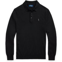 Polo Ralph Lauren Langarm-Poloshirt mit Logo-Aufnäher in XXL von Polo Ralph Lauren