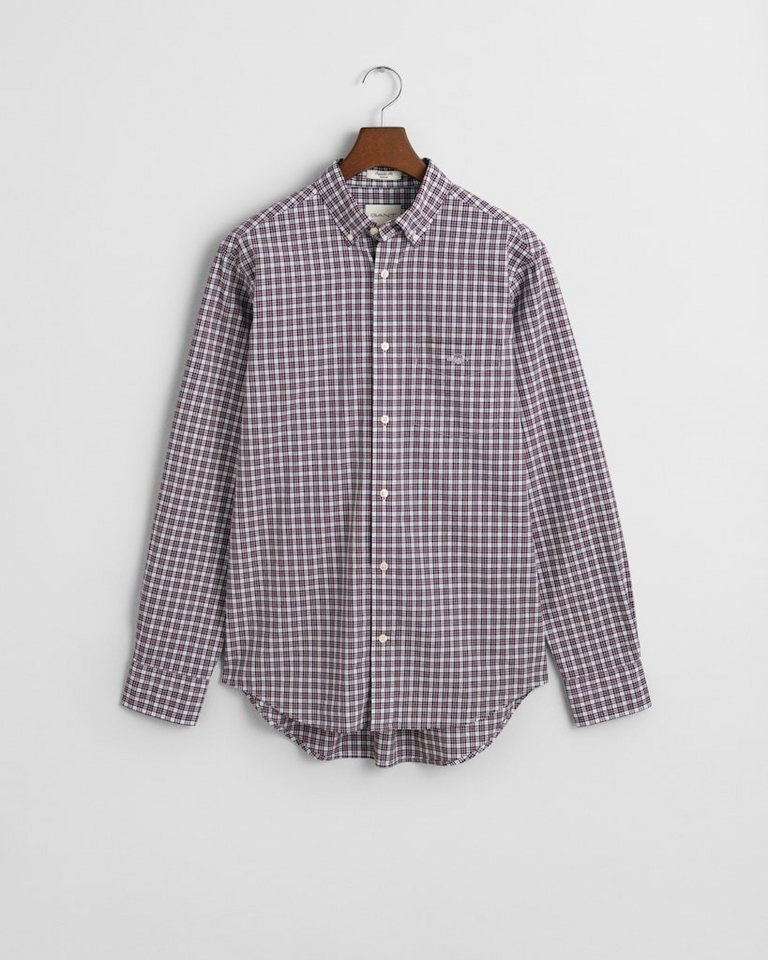 Gant Businesshemd GANT / He.Hemd langarm / REG POPLIN SMALL CHECK SHIRT von Gant
