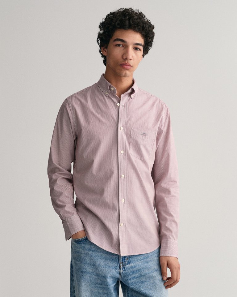 Gant Langarmhemd REG CLASSIC POPLIN BANKER SHIRT von Gant