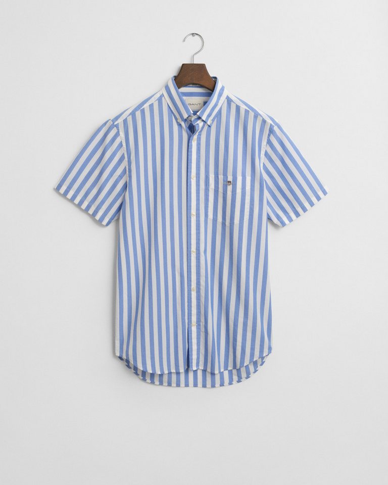 Gant Langarmhemd REG CLASSIC POPLIN STRIPE SS SHIRT von Gant